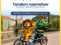TANDEM NASMEHOV - Ko skupaj poganjamo svet naprej