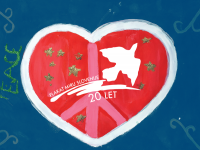 Vrhnika, Cankarjev dom - odprtje razstave mednarodnega natečaja ob 20-letnici PLAKATA MIRU