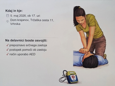 Temeljni postopki oživljanja z AED