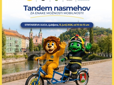 TANDEM NASMEHOV - Ko skupaj poganjamo svet naprej