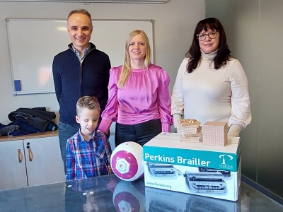 Pomoč slepemu fantku Marcelu